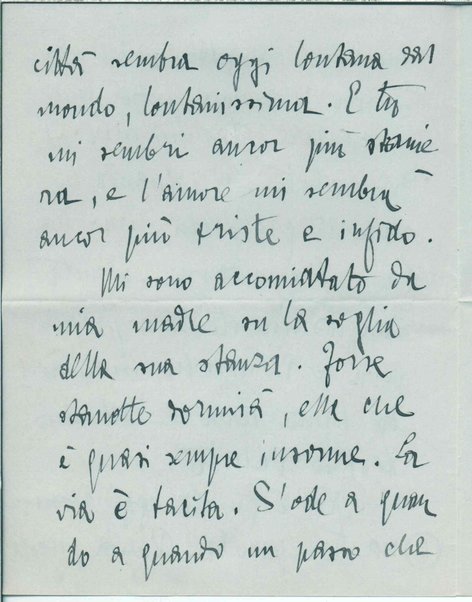 Lettera con busta. Sigillo in ceralacca