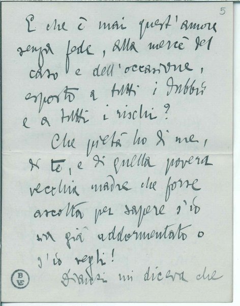 Lettera con busta. Sigillo in ceralacca