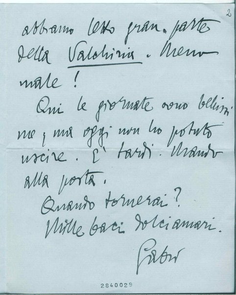 Lettera con busta. Sigillo in ceralacca