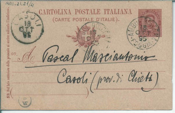 Cartolina postale