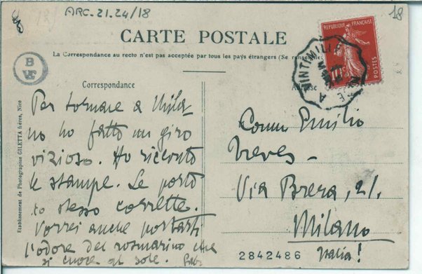 Cartolina postale illustrata