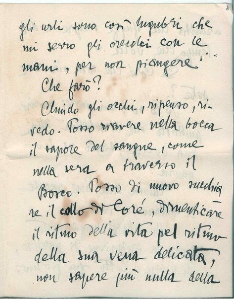 Lettera con busta. Sigillo in ceralacca