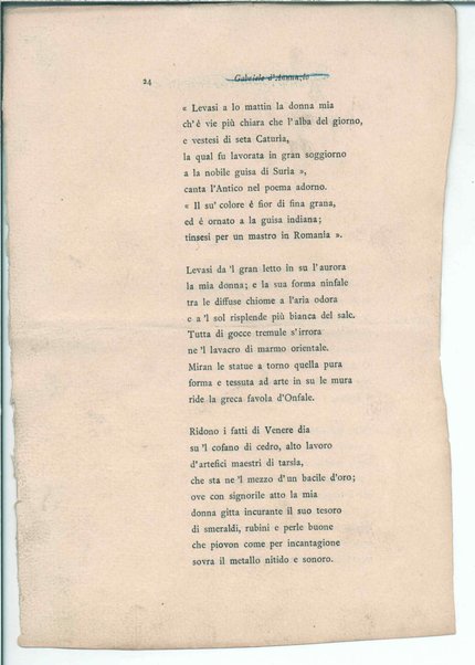 Isottèo (A.D. 1886) [Al libro detto Isottèo] I. Il dolce grappolo, II. Ballata d'Astioco e di Brisenna, III. Isaotta nel bosco, [V. Cantata di Calen d'aprile], VI. Ballata delle donne sul fiume, IX. Ballata e sestina della lontananza. <bozze>