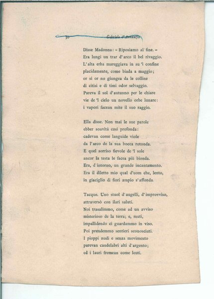 Isottèo (A.D. 1886) [Al libro detto Isottèo] I. Il dolce grappolo, II. Ballata d'Astioco e di Brisenna, III. Isaotta nel bosco, [V. Cantata di Calen d'aprile], VI. Ballata delle donne sul fiume, IX. Ballata e sestina della lontananza. <bozze>