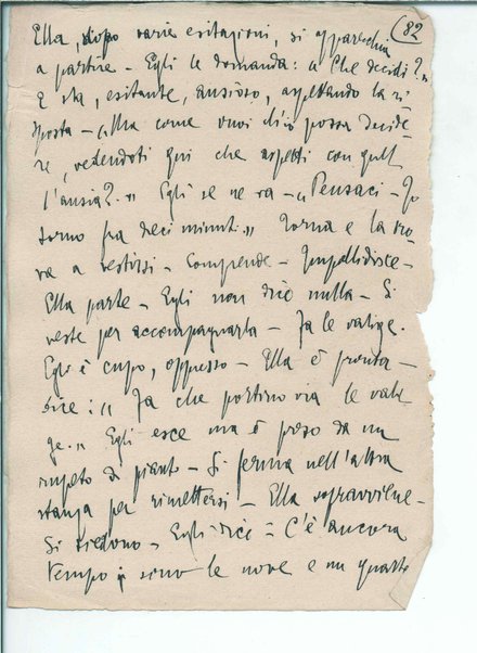 [Il trionfo della morte ; L'invincibile] Inc.: "tratto egli le vede di nuovo la lividura" <schema>