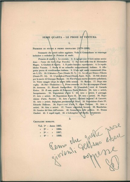 Disegno di una nuova edizione di tutte le opere di Gabriele D'Annunzio