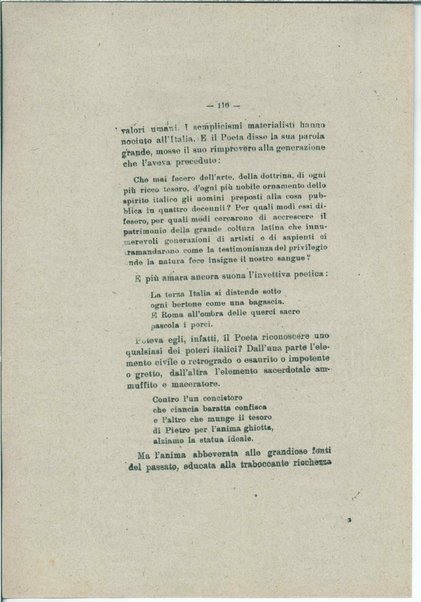 Gabriele D'Annunzio e il moderno spirito italico <bozze di stampa>