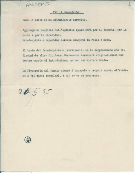 Copia di lettera