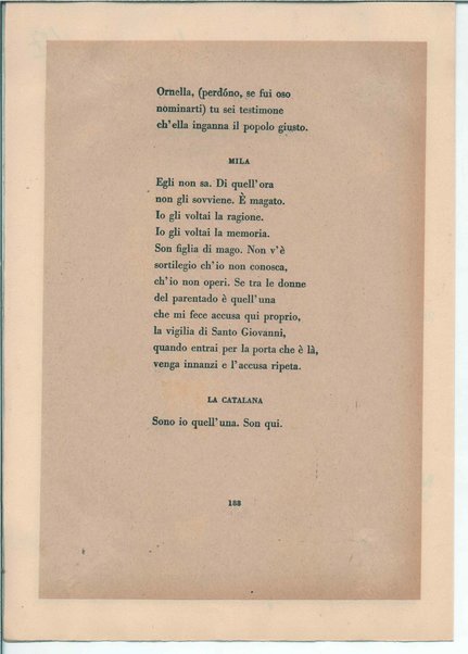 [La figlia di Iorio] Atto terzo. Inc.: "Si vedrà un'aia grande " <bozze di stampa>