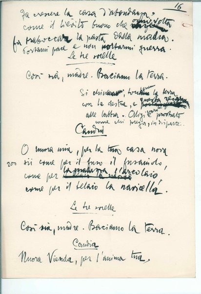 La figlia di Iorio. Tragedia pastorale <bozze di stampa del fac simile del manoscritto>