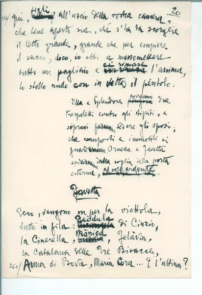 La figlia di Iorio. Tragedia pastorale <bozze di stampa del fac simile del manoscritto>