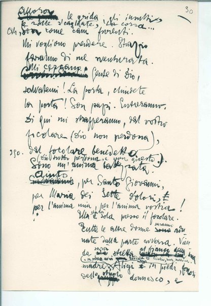 La figlia di Iorio. Tragedia pastorale <bozze di stampa del fac simile del manoscritto>