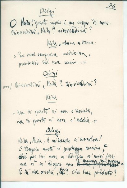 La figlia di Iorio. Tragedia pastorale <bozze di stampa del fac simile del manoscritto>