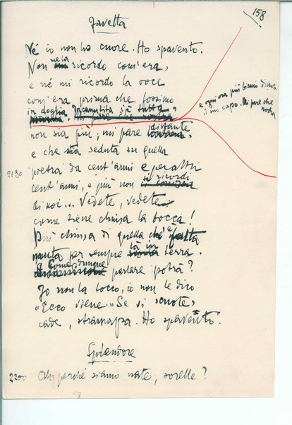 La figlia di Iorio. Tragedia pastorale <bozze di stampa del fac simile del manoscritto>