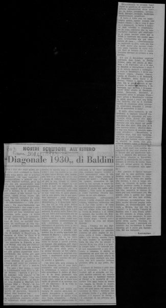 "Diagonale 1930" di Baldini