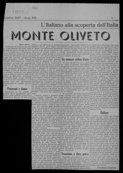 Monte Oliveto