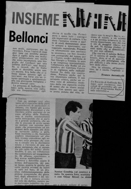 In memoria di Bellonci