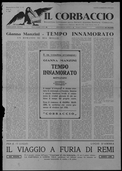 Gianna Manzini- Tempo innamorato