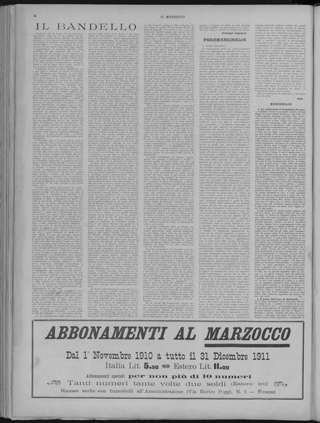 Il Marzocco : periodico settimanale di letteratura e d'arte