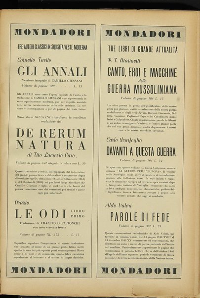 Primato : lettere e arti d'Italia