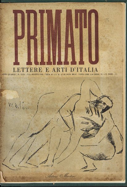 Primato : lettere e arti d'Italia
