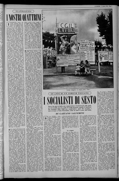 Il mondo : settimanale di politica e letteratura