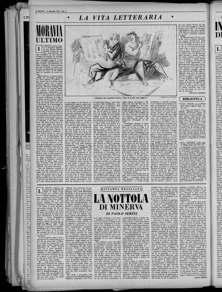 Il mondo : settimanale di politica e letteratura