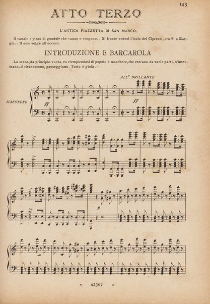 I due Foscari : tragedia lirica / di Francesco Maria Piave ; musica di Giuseppe Verdi