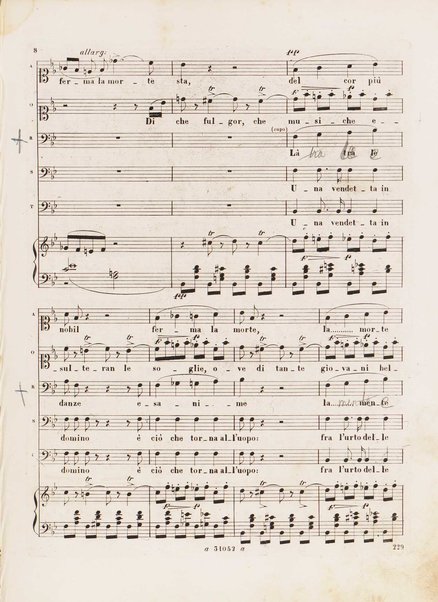 Un ballo in maschera : melodramma tragico in tre atti / musica di Giuseppe Verdi ; riduzione per canto e pianoforte di L. ed A. Truzzi