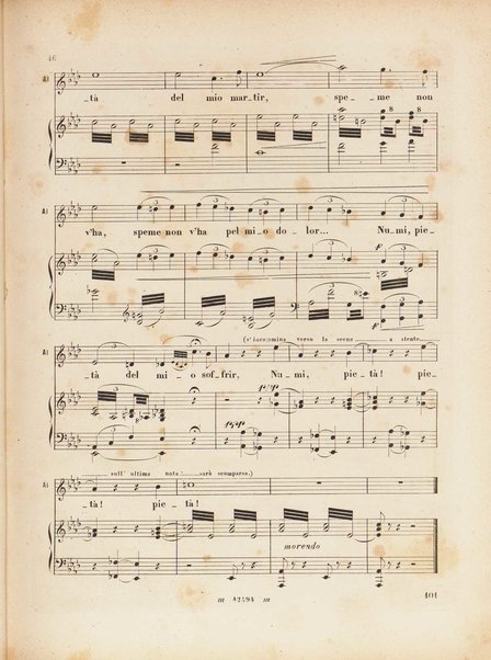 Aida : opera in quattro atti / versi di A. Ghislanzoni ; musica di G. Verdi ; canto e pianoforte, [riduzione di Franco Faccio]