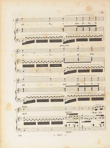 Aida : opera in quattro atti / versi di A. Ghislanzoni ; musica di G. Verdi ; canto e pianoforte, [riduzione di Franco Faccio]