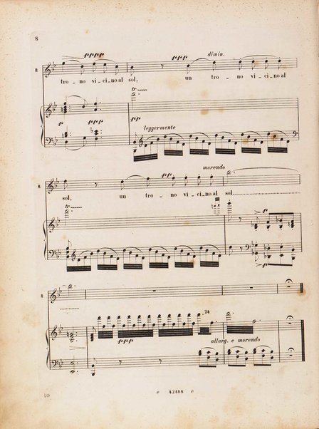 Aida : opera in quattro atti / versi di A. Ghislanzoni ; musica di G. Verdi ; canto e pianoforte, [riduzione di Franco Faccio]