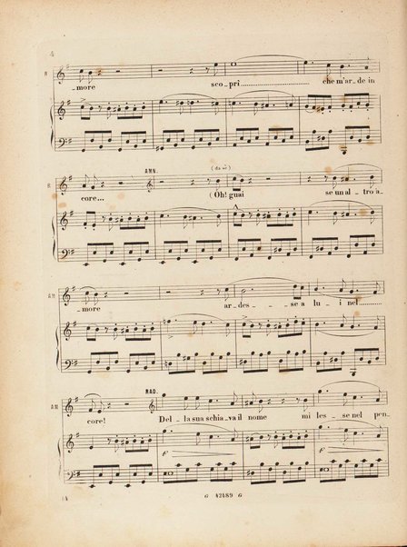 Aida : opera in quattro atti / versi di A. Ghislanzoni ; musica di G. Verdi ; canto e pianoforte, [riduzione di Franco Faccio]
