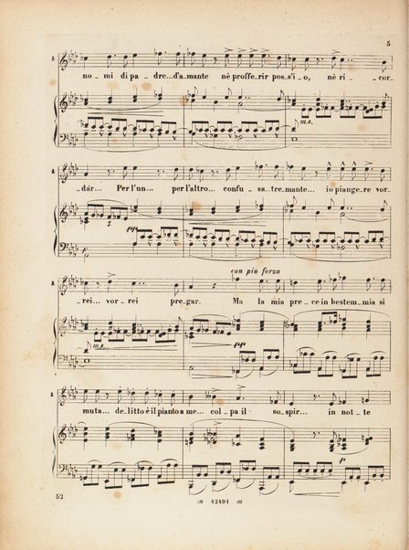 Aida : opera in quattro atti / versi di A. Ghislanzoni ; musica di G. Verdi ; canto e pianoforte, [riduzione di Franco Faccio]