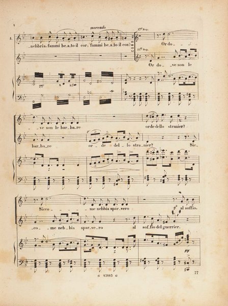 Aida : opera in quattro atti / versi di A. Ghislanzoni ; musica di G. Verdi ; canto e pianoforte, [riduzione di Franco Faccio]