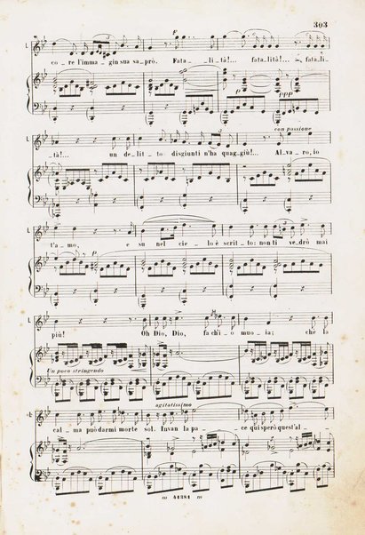 La forza del destino : opera in quattro atti / parole di F. M. Piave ; musica di Giuseppe Verdi