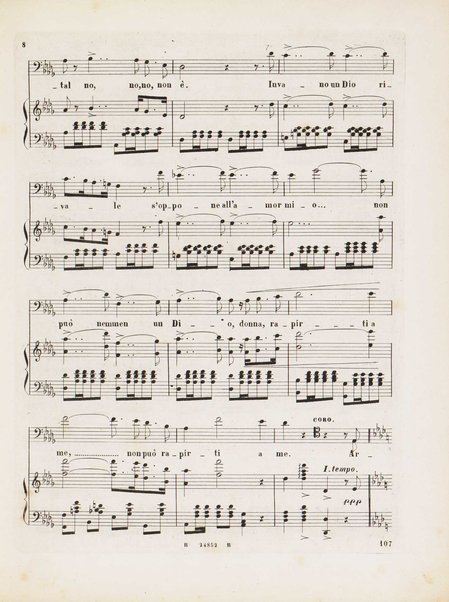 Il trovatore : dramma in quattro parti / di Salvadore Cammarano ; posto in musica da G. Verdi ; riduzione per canto e pianoforte di L. Truzzi