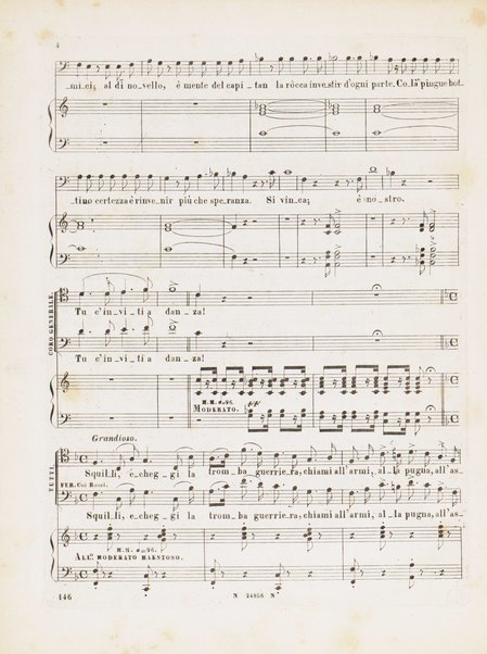 Il trovatore : dramma in quattro parti / di Salvadore Cammarano ; posto in musica da G. Verdi ; riduzione per canto e pianoforte di L. Truzzi