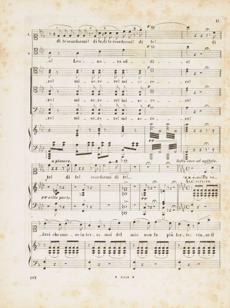 Il trovatore : dramma in quattro parti / di Salvadore Cammarano ; posto in musica da G. Verdi ; riduzione per canto e pianoforte di L. Truzzi