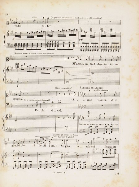 Il trovatore : dramma in quattro parti / di Salvadore Cammarano ; posto in musica da G. Verdi ; riduzione per canto e pianoforte di L. Truzzi