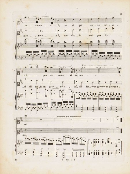 Il trovatore : dramma in quattro parti / di Salvadore Cammarano ; posto in musica da G. Verdi ; riduzione per canto e pianoforte di L. Truzzi