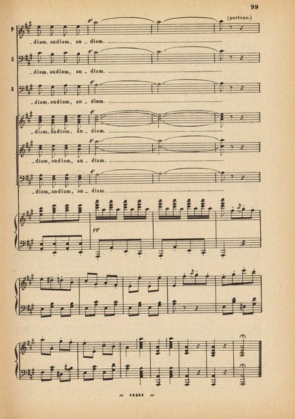 La forza del destino : melodramma in quattro atti di Francesco Maria Piave / Giuseppe Verdi ; opera completa, canto e pianoforte 