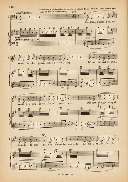 La forza del destino : melodramma in quattro atti di Francesco Maria Piave / Giuseppe Verdi ; opera completa, canto e pianoforte 