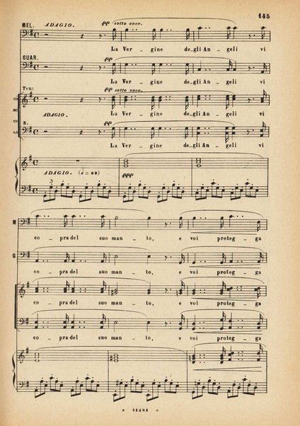 La forza del destino : melodramma in quattro atti di Francesco Maria Piave / Giuseppe Verdi ; opera completa, canto e pianoforte 