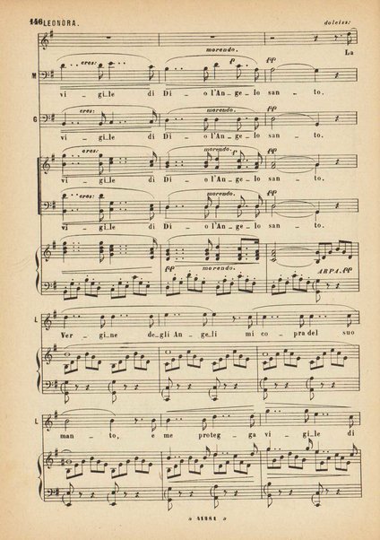 La forza del destino : melodramma in quattro atti di Francesco Maria Piave / Giuseppe Verdi ; opera completa, canto e pianoforte 