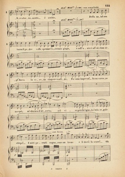 La forza del destino : melodramma in quattro atti di Francesco Maria Piave / Giuseppe Verdi ; opera completa, canto e pianoforte 