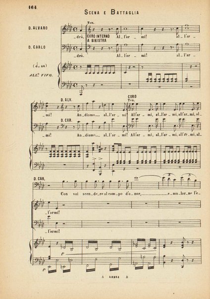La forza del destino : melodramma in quattro atti di Francesco Maria Piave / Giuseppe Verdi ; opera completa, canto e pianoforte 