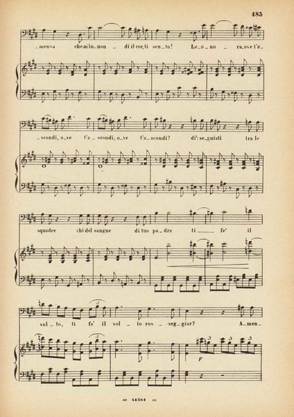 La forza del destino : melodramma in quattro atti di Francesco Maria Piave / Giuseppe Verdi ; opera completa, canto e pianoforte 