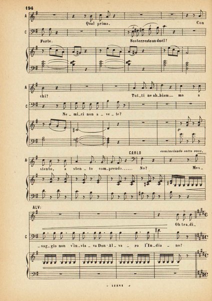 La forza del destino : melodramma in quattro atti di Francesco Maria Piave / Giuseppe Verdi ; opera completa, canto e pianoforte 