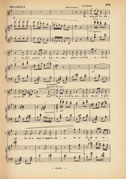 La forza del destino : melodramma in quattro atti di Francesco Maria Piave / Giuseppe Verdi ; opera completa, canto e pianoforte 